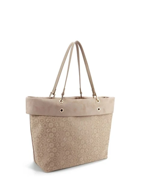 BORSA A SPALLA BENTD8819WV REVERSIBILE DONNA BEIGE