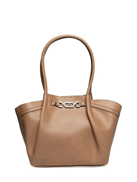 BORSA A SPALLA BEN268754WW DONNA MARRONE
