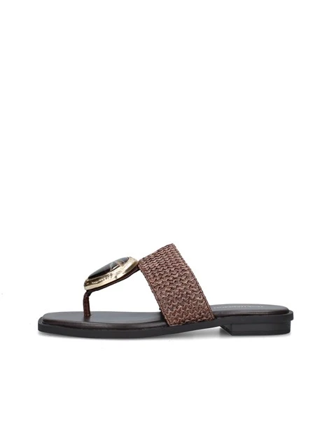 SANDALI 9970 DONNA MARRONE