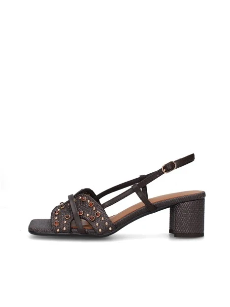 SANDALI 10249 DONNA MARRONE