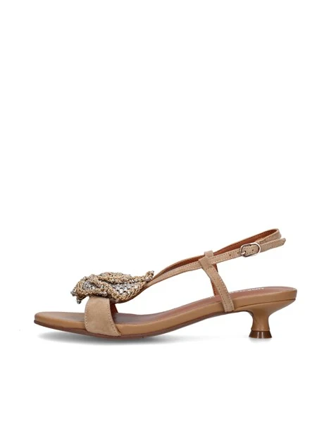 SANDALI 10341P DONNA BEIGE