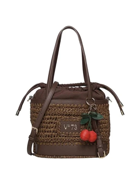 BORSA A SPALLA 73BS9M303 DONNA MARRONE