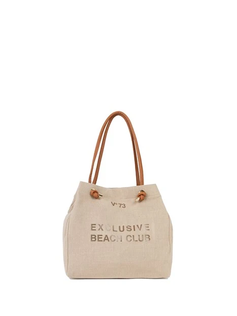 BORSA A SPALLA 73BS9QM01 DONNA ECRU