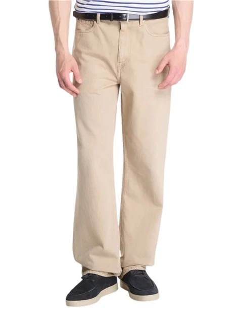 JEANS REGULAR CINQUE TASCHE UOMO BEIGE