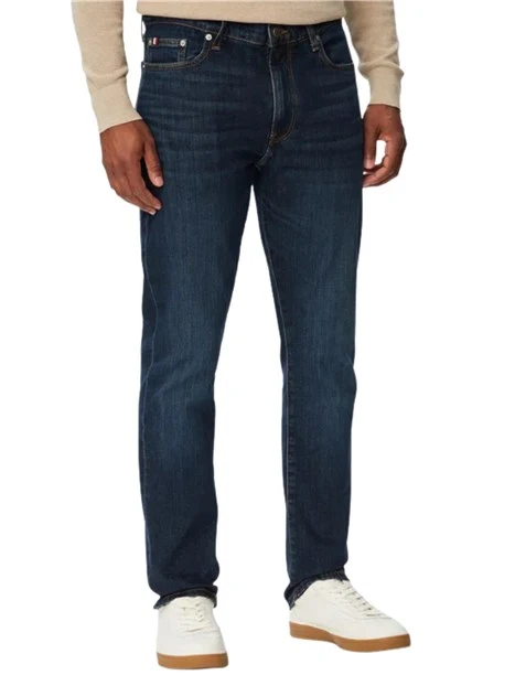JEANS SLIM FIT GAMBA DRITTA UOMO BLU SCURO