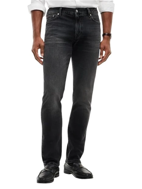 JEANS REGULAR CINQUE TASCHE UOMO GRIGIO SCURO