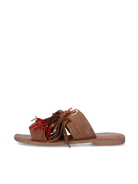 SANDALI DE1353 DONNA CUOIO