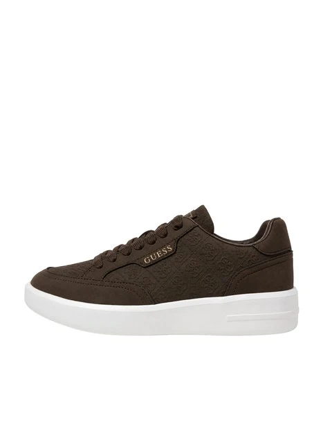 SNEAKERS PLATFORM MONOGRAM EMBOSSED UOMO GRIGIO