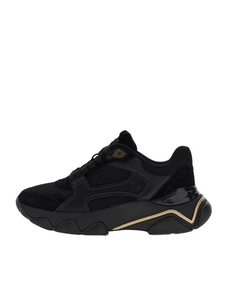 SNEAKERS PLATFORM RUNNER LOGO 4G DONNA NERO