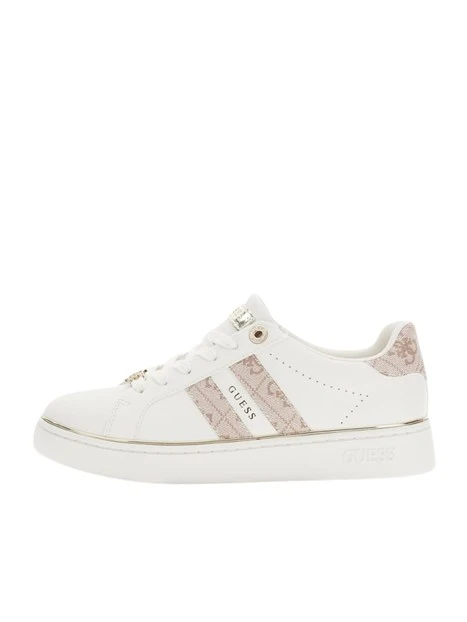 SNEAKERS BASSE FLTBRLELE12 LOGO PEONIA DONNA BIANCO