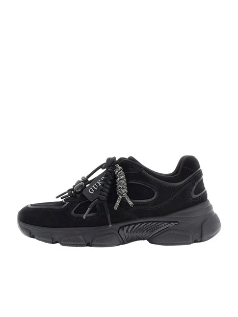 SNEAKERS PLATFORM FLFIRRSUE12 LACCI STRASS DONNA NERO