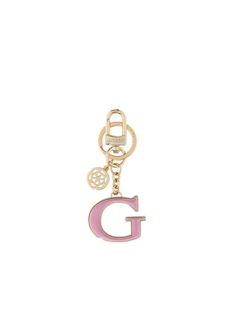 PORTACHIAVI CON LETTERA G DONNA ROSA