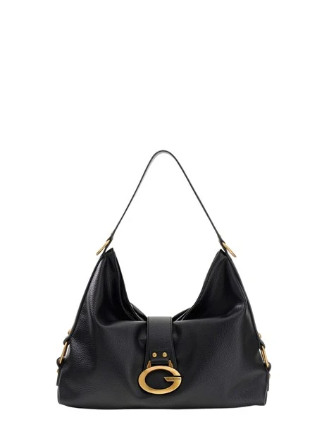 BORSA A SPALLA HWBB9308020 GRANDE DONNA NERO