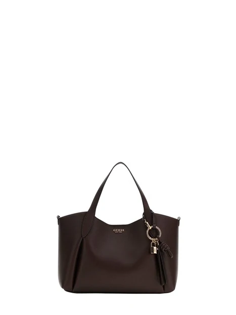 BORSA A SPALLA HWBG9735060 2 IN 1 DONNA MARRONE