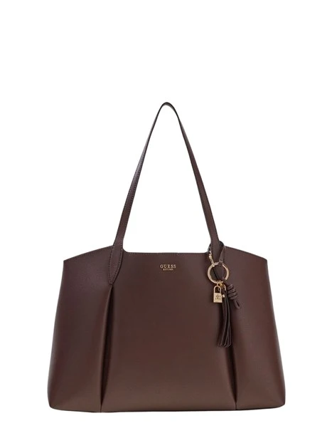 BORSA SHOPPING HWBG9735230 2 IN 1 DONNA MARRONE