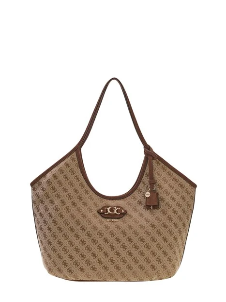 BORSA SHOPPING HWJG2313230 DONNA MARRONE