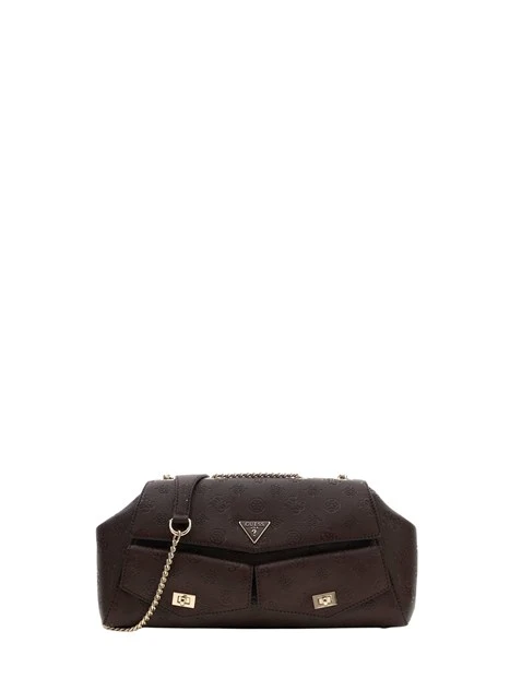 BORSA A TRACOLLA HWPD2222210 DONNA MARRONE
