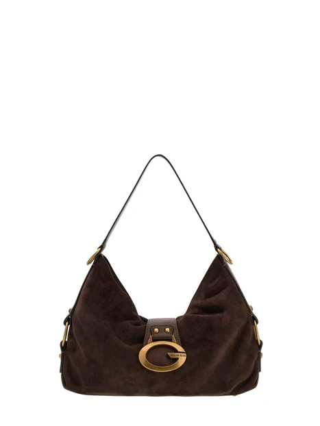 BORSA A SPALLA HWSG9308180 CAMDEN DONNA MARRONE