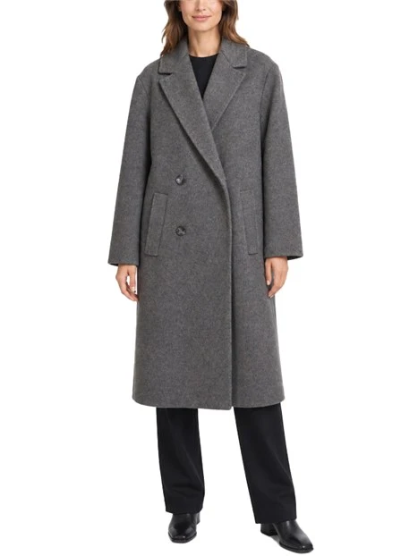 CAPPOTTO LUNGO DOPPIOPETTO  DONNA MARRONE