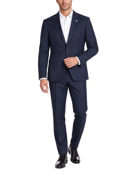 COMPLETO CON GIACCA MONOPETTO E PANTALONI REGULAR UOMO BLU