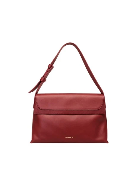BORSA A SPALLA CHIUSURA PATTA MAGNETICA DONNA ROSSO