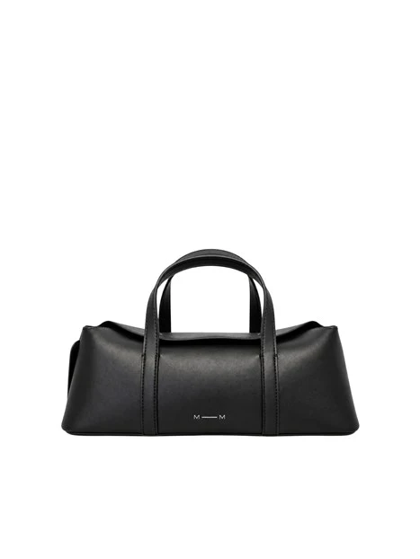 BORSA A MANO BAULETTO IN ECOPELLE DONNA NERO