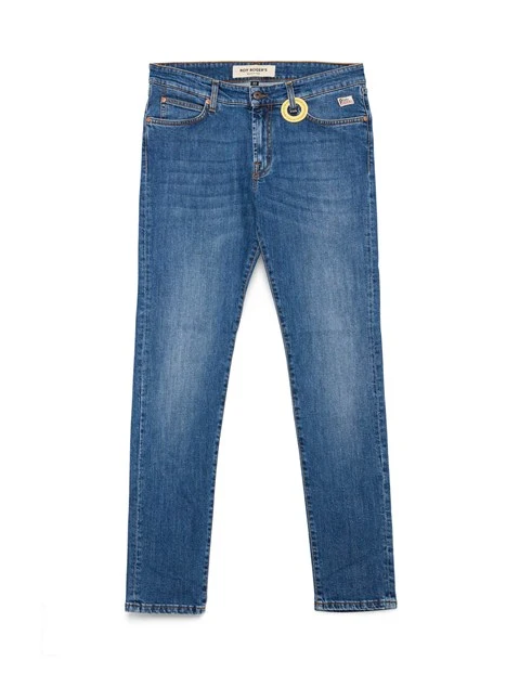 JEANS REGULAR GAMBA DRITTA UOMO BLU
