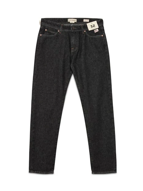 JEANS REGULAR GAMBA DRITTA UOMO NERO