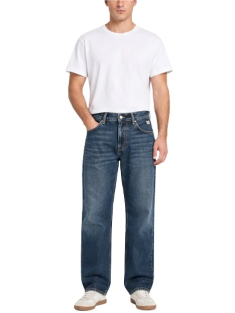 JEANS REGULAR DAPPER IN DENIM UOMO BLU