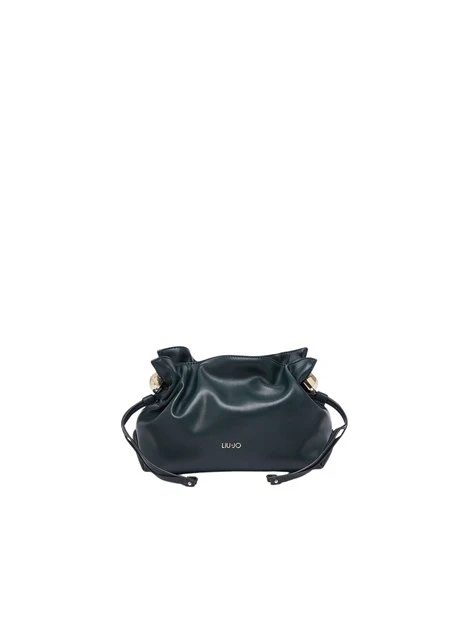 BORSA A SPALLA CON COULISSE DONNA VERDE