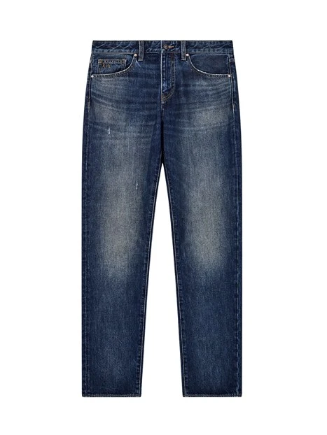 JEANS REGULAR IN DENIM DONNA BLU MEDIO