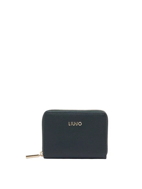 PORTAFOGLIO LIU JO PICCOLO CON ZIP DONNA VERDE