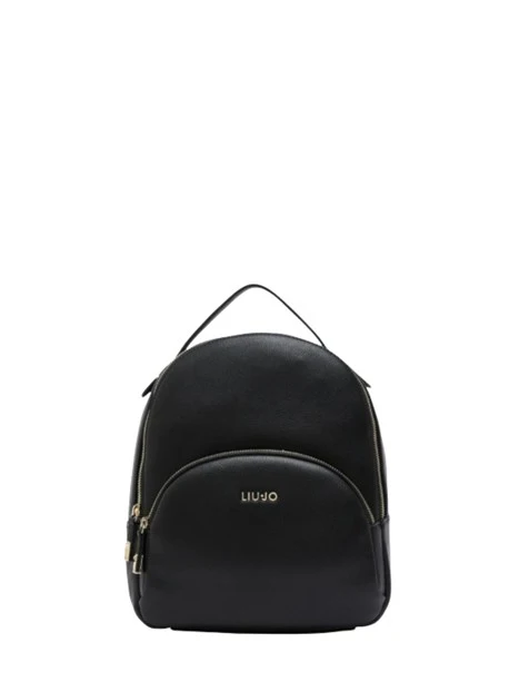 ZAINO CON LOGO DONNA NERO