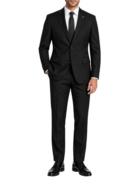 COMPLETO CON GIACCA MONOPETTO UOMO NERO