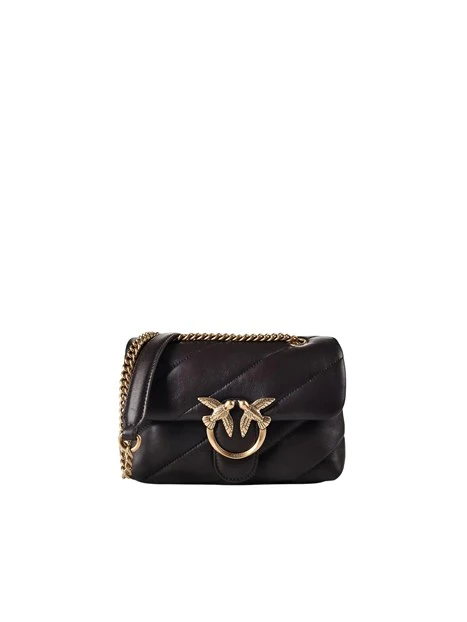 BORSA A TRACOLLA IN MORBIDA NAPPA CON CATENA DONNA MARRONE