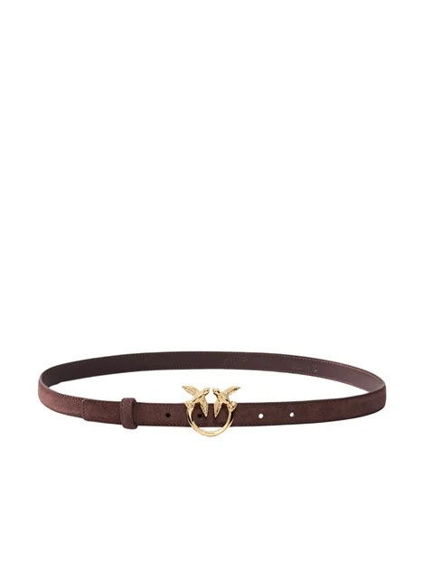 CINTURA IN SUEDE CON FIBBIA LOVE BIRDS DONNA BORDEAUX