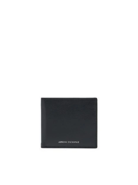 PORTAFOGLIO BIFOLD CON PORTA CARTE UOMO NERO
