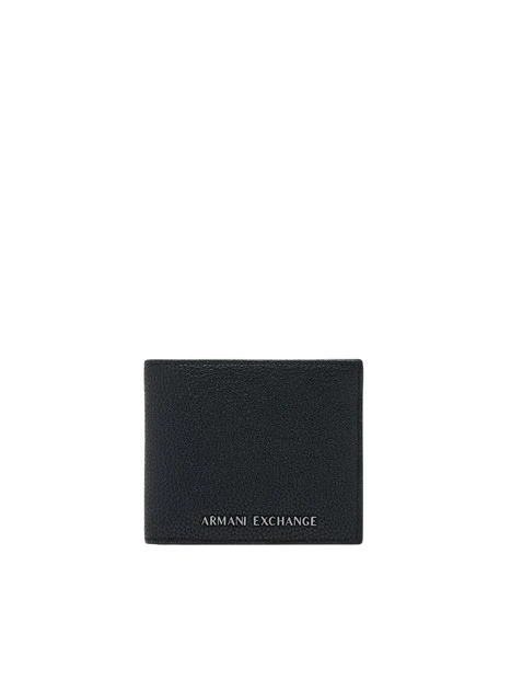 PORTAFOGLIO BIFOLD PORTA CARTE UOMO NERO
