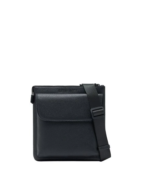 BORSELLO MESSENGER CON PATTA UOMO NERA