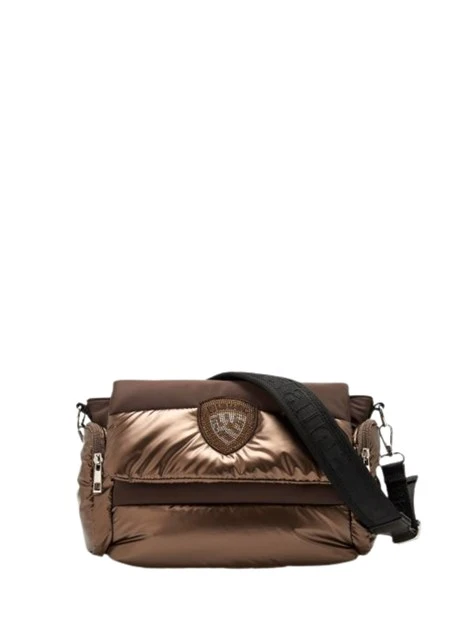 BORSA A TRACOLLA IMBOTTITA DONNA MARRONE