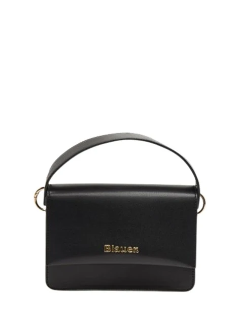 BORSA A SPALLA CON PATTA DONNA NERO