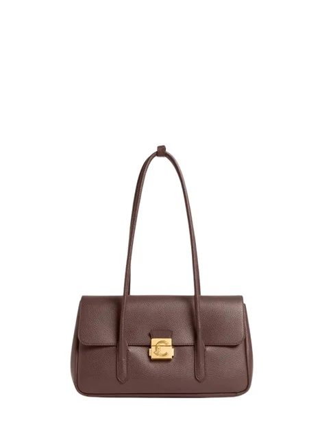 BORSA A SPALLA E1U4K120301 C-ME LOCK DONNA BORDEAUX
