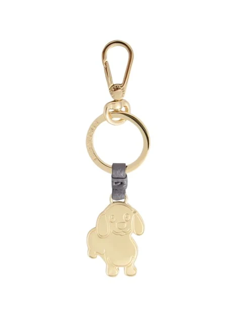 PORTACHIAVI CHARM CAGNOLINO DONNA GRIGIO