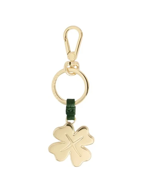 PORTACHIAVI CHARM QUADRIFOGLIO DONNA VERDE