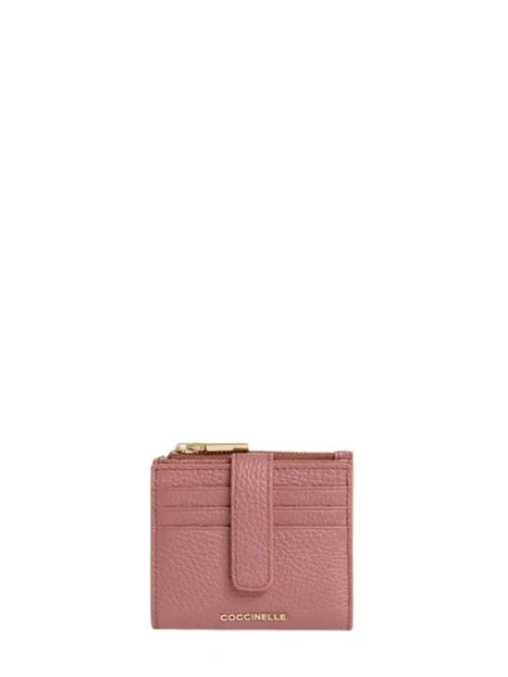 PORTAFOGLIO SMALL METALLIC DONNA ROSA