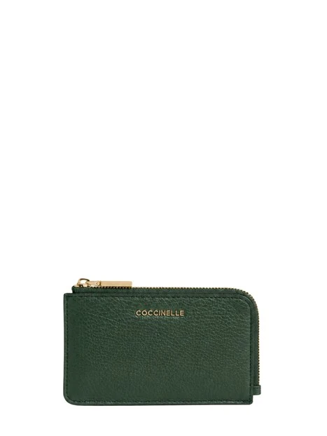 PORTACARTE METALLIC DONNA VERDE