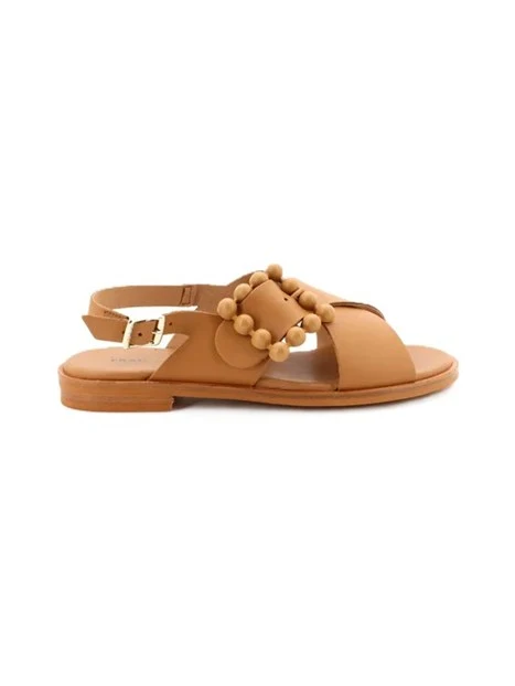 SANDALI 85M9 DONNA CUOIO