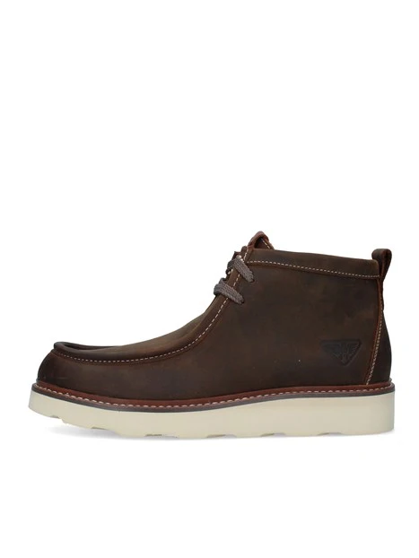 STRINGATE POLACCHINE CON SUOLA DENTELLATA UOMO MARRONE