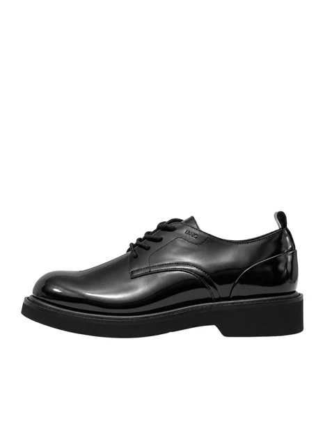 STRINGATE DERBY 7G6021EX196 LUCIDE UOMO NERO