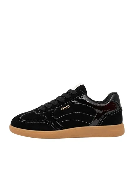 SNEAKERS BASSE IN SUEDE BF6045PX245 DONNA NERO